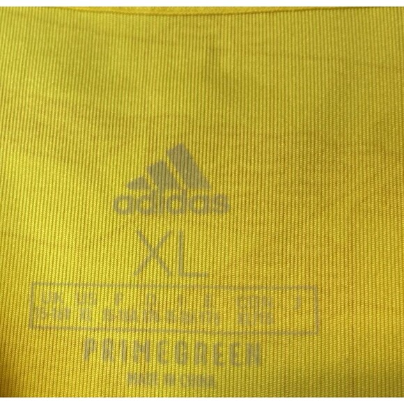 Adidas & LEGO Athletic Top Youth Kids XL Yellow Crewneck Jersey Long Sleeve - Picture 7 of 10